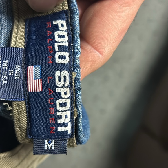 Fitted POLO Sport Hat Vintage 90’s cookie patch - Picture 4 of 5